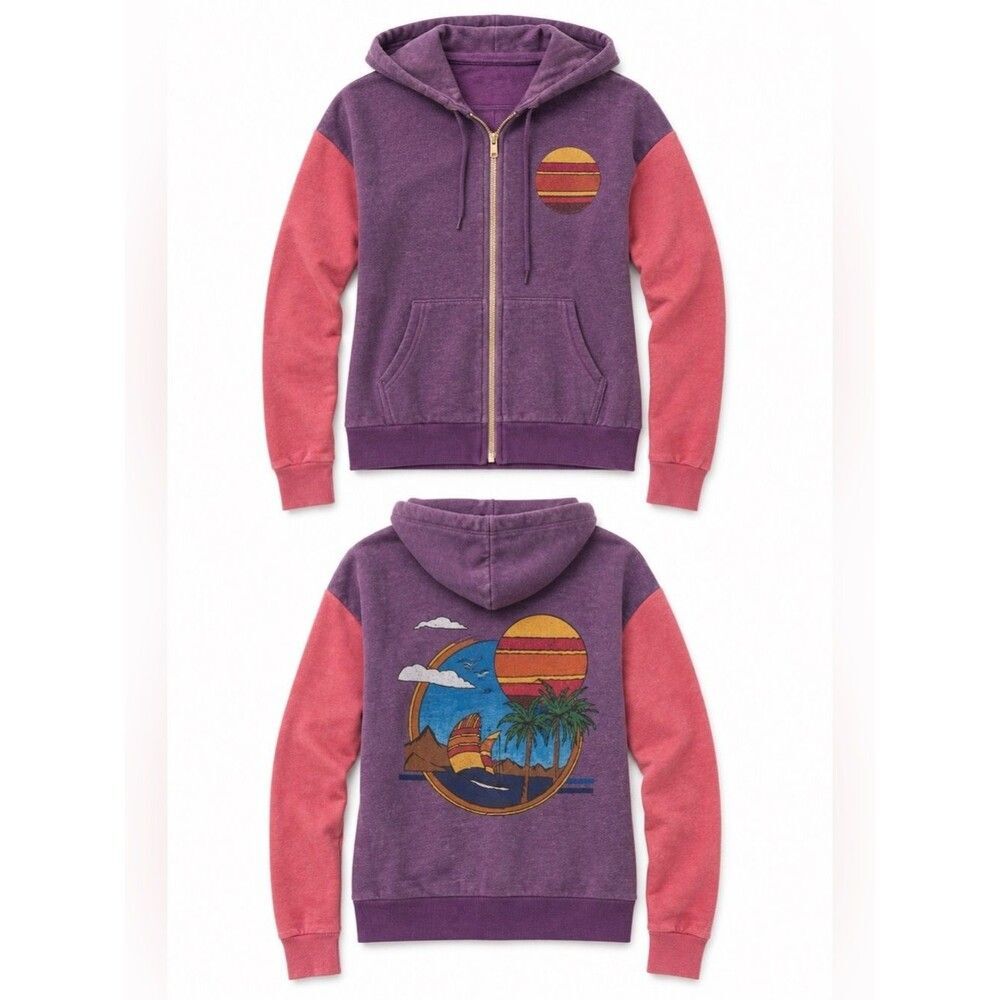 Very Rare Vintage Sunset Aviator Nation Hoodie